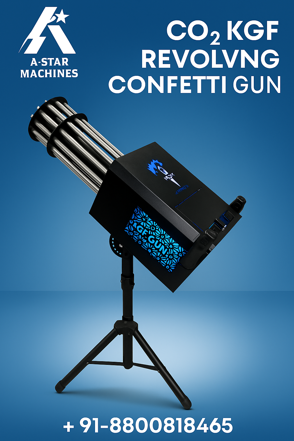 Co2 KGF Monster Confetti Gun