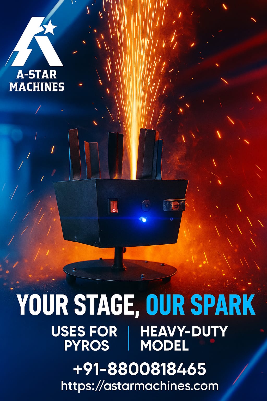 Pyro Rotator Fanwheel